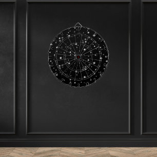 Stjärlja Sparkles Black and White Stars Darttavla
