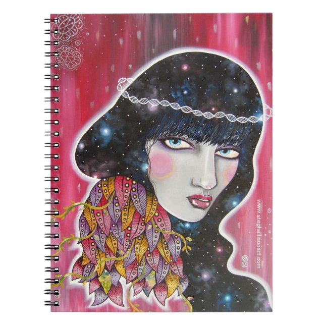 Stjärn- Anteckningsbok (Framsidan)