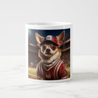 Stjärn Pitcher för Chihuahua 9 Jumbo Mugg