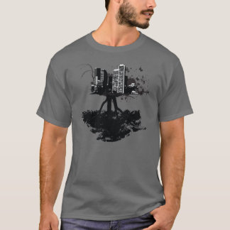 Stjärn- skjorta för bläckträdstad tee shirt