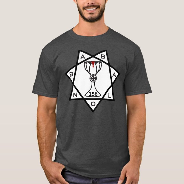 Stjärna av den Babalon logotyptshirten T Shirt (Framsida)