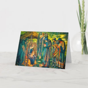 Stjärna av det Bethlehem hälsningkortet (tillfoga Helgkort