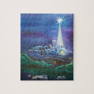 Stjärna av det Bethlehem pussel