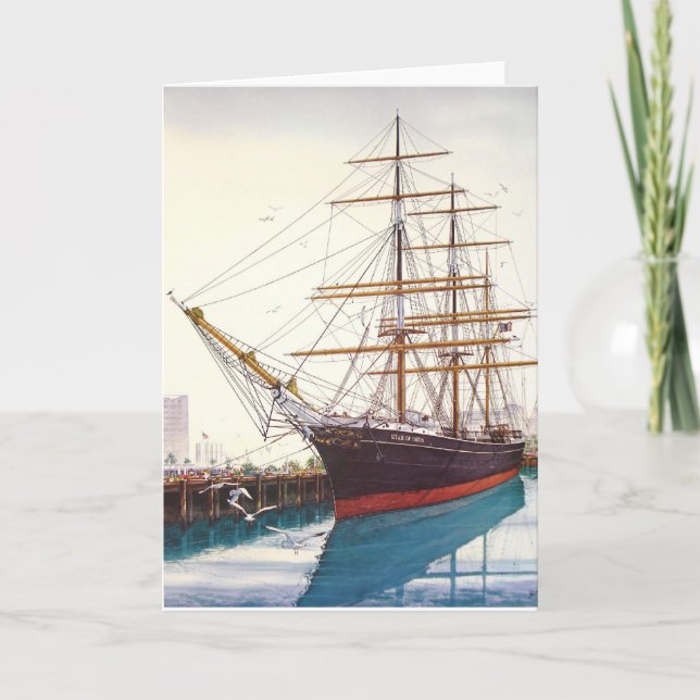 STJÄRNA AV INDIEN, SAN DIEGO, KALIFORNIEN KORT (Framsida)