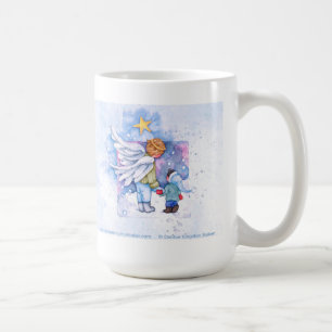 Stjärna av jul kaffemugg
