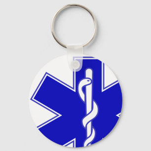 Stjärna av livoffset Keychain Nyckelring