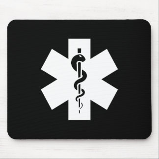 Stjärna av livpictogramen Mousepad Musmatta