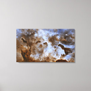 Stjärna-Bilda pelare för Carina Nebula Canvastryck