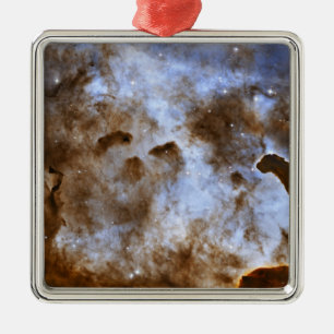 Stjärna-Bilda pelare för Carina Nebula Julgransprydnad Metall