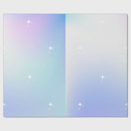 Stjärna Blandad Färg Inpackningspapper Presentpapper