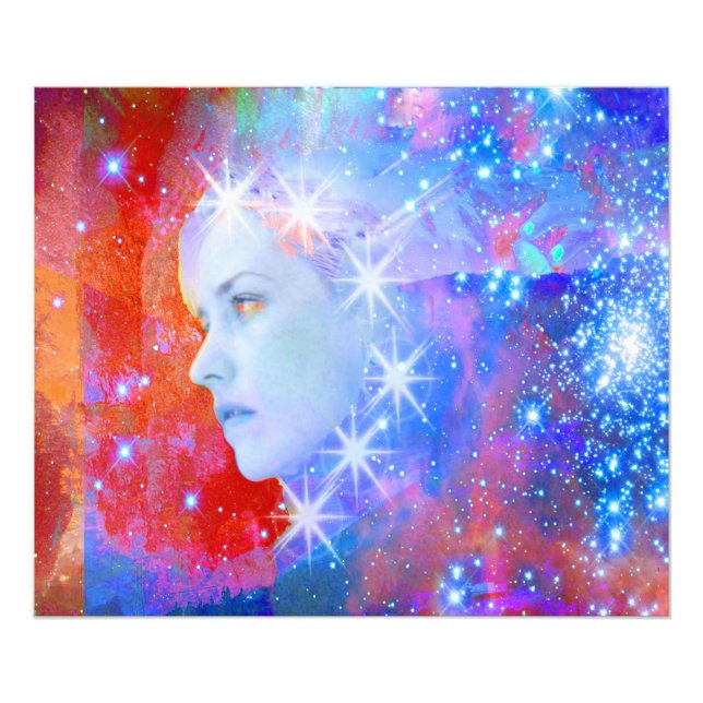 Stjärna-brytning Fototryck (Framsidan)