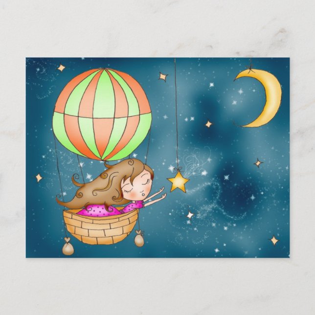 Stjärna - Catcher - vykort (Framsida)