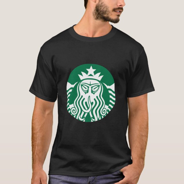 Stjärna Cthulu T-shirt (Framsida)
