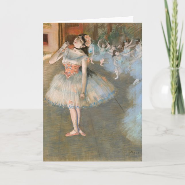Stjärna | Edgar Degas Kort (Framsida)