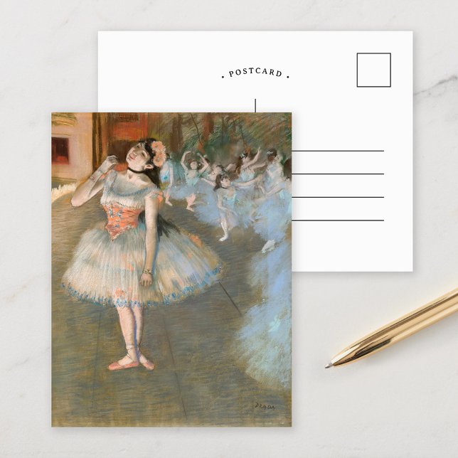 Stjärna | Edgar Degas Vykort (Skapare uppladdad)