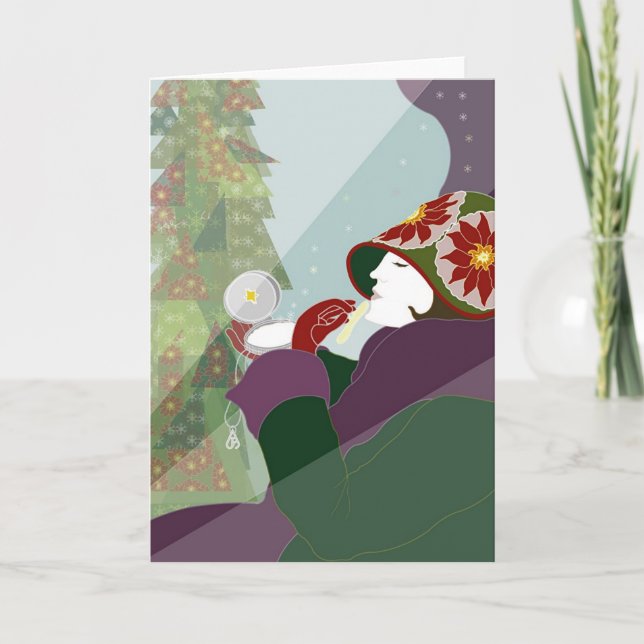 Stjärna för 1927 jul helgkort (Framsida)