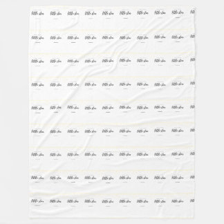 stjärna för glimtglimt lite fleecefilt