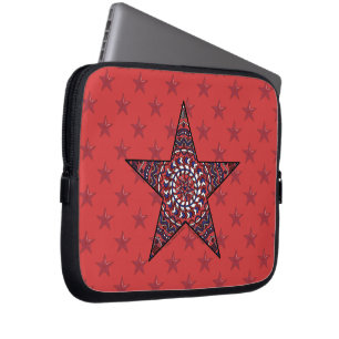 Stjärna för oberoende bärbar datorsko laptop sleeve