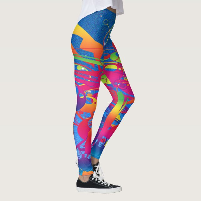 Stjärna Frakt Leggings (Höger)