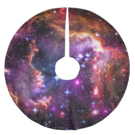 Stjärna-fylld liten Magellanic molnWingtip Julgransmatta Borstad Polyester