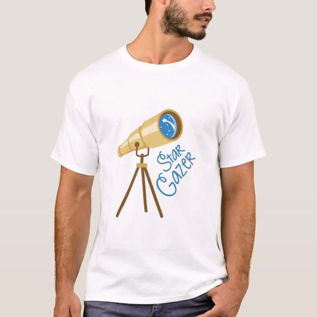 Stjärna Gazer T Shirt (Framsida)