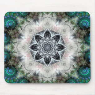 Stjärna: Geometric Fractal Mousepad Musmatta