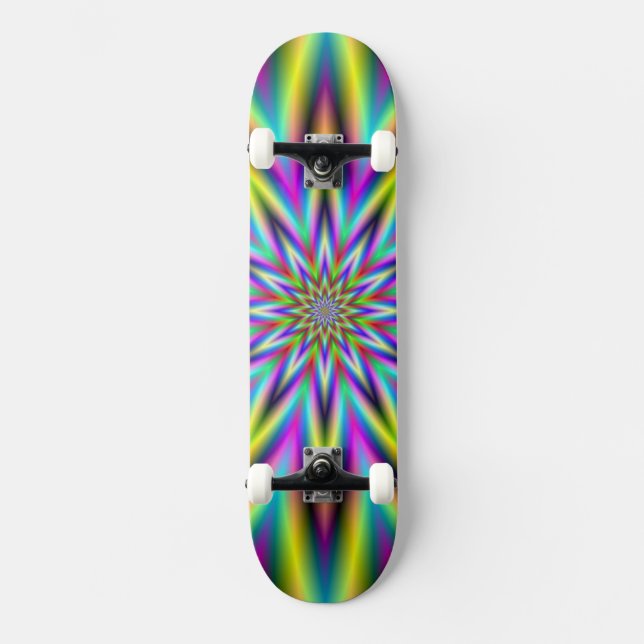 Stjärna-jump-skateboard Skateboard Bräda 21,5 Cm (Framsida)