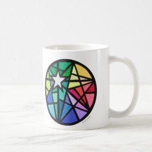 stjärna kaffemugg