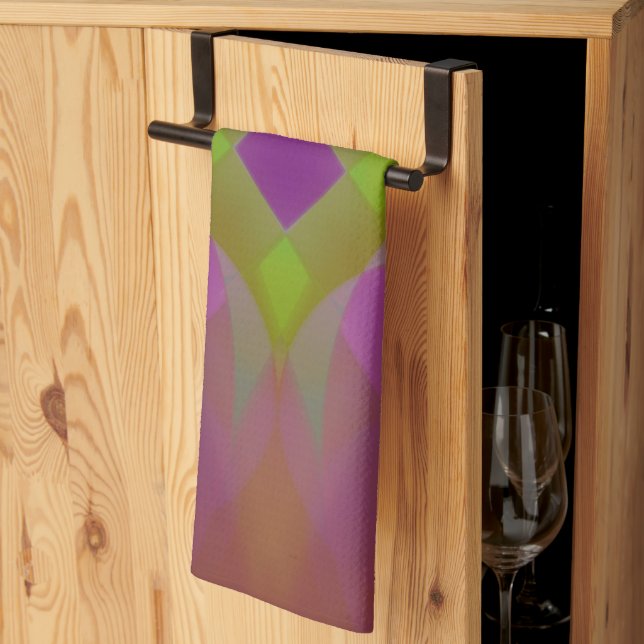 stjärna kökshandduk (Thirds Fold)