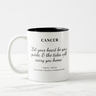 Stjärna kraft: Cancer Astrology Mugg
