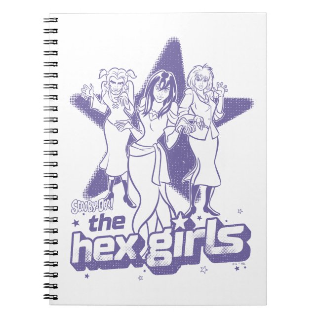 Stjärna-kraften hos Hex Girls Anteckningsbok (Framsidan)
