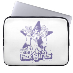 Stjärna-kraften hos Hex Girls Laptop Fodral
