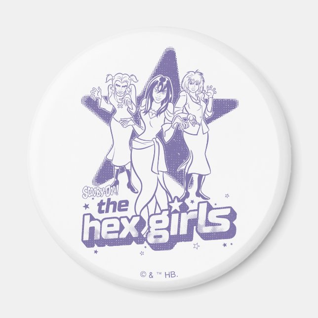 Stjärna-kraften hos Hex Girls Magnet (Framsidan)