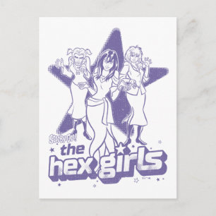 Stjärna-kraften hos Hex Girls Vykort