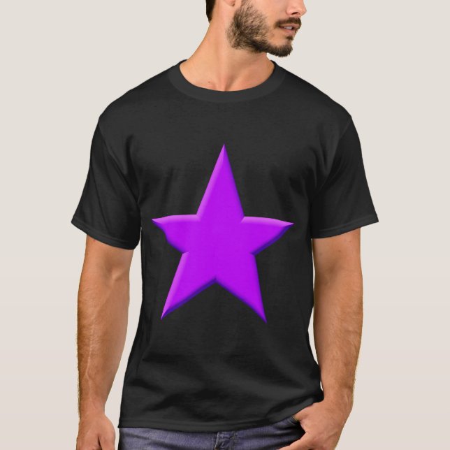 Stjärna - Lila T-shirt (Framsida)