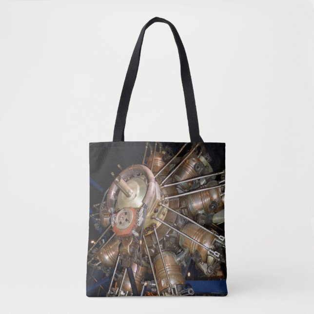 Stjärna motorns Tote Bag Tygkasse (Framsida)