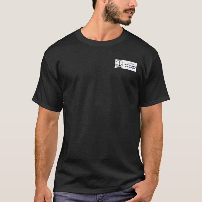 Stjärna närvarande t shirt (Framsida)