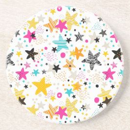 Stjärna- och prickar för urklippsmusmatta underlägg