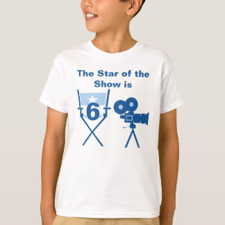 Stjärna of Show Anpassade Birthday T-shirt