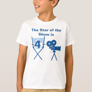 Stjärna of Show Anpassade Birthday T-shirt