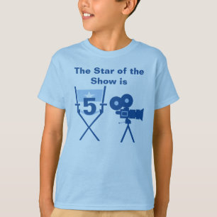Stjärna of Show Anpassade Birthday T-shirt