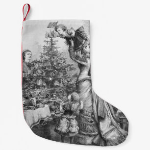 Stjärna på Julgran Liten Julstrumpa