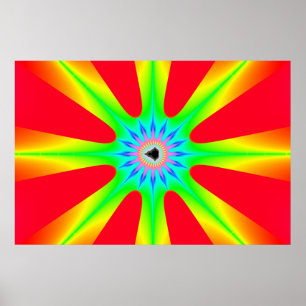 Stjärna - Poster i bål