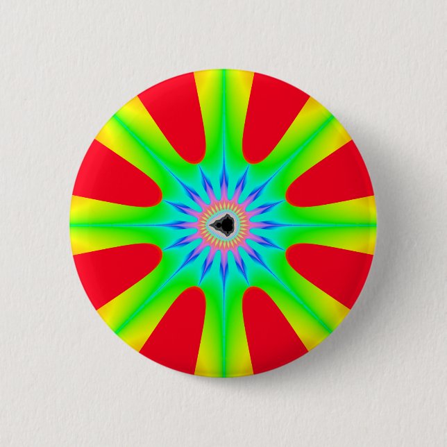 Stjärna - rektangulär knapp (Framsida)