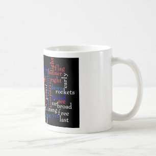 Stjärna Spangled banermugg Kaffemugg