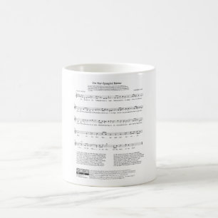 Stjärna-Spangled lakan för Kaffemugg