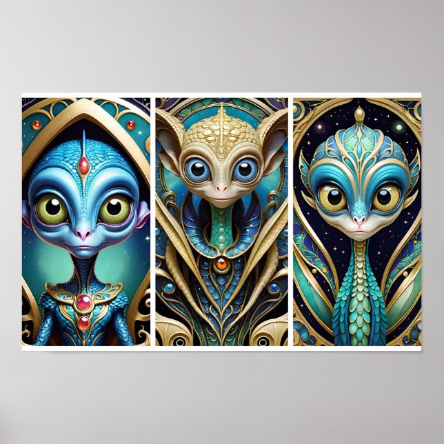 Stjärna Springer Poster (Framsidan)