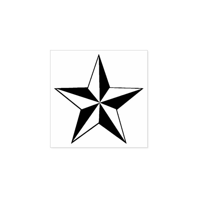 stjärna stämpel (Tryck)