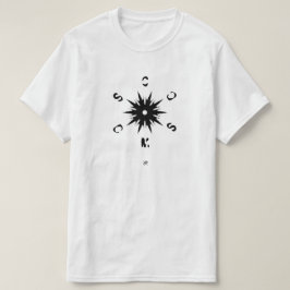 Stjärna-symbol och motto (cosmos) v1 t shirt