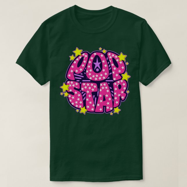 stjärna t shirt (Design framsida)